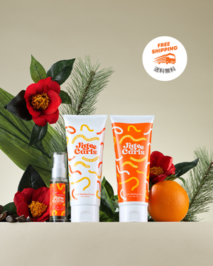 【送料無料】カーリーヘア3点セット