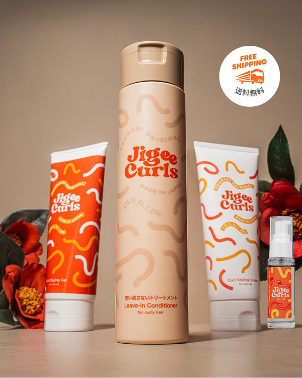 【送料無料】カーリーヘア４点セット