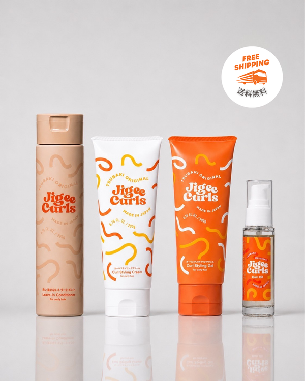 [Free Shipping] Curly Hair 4-Piece Set